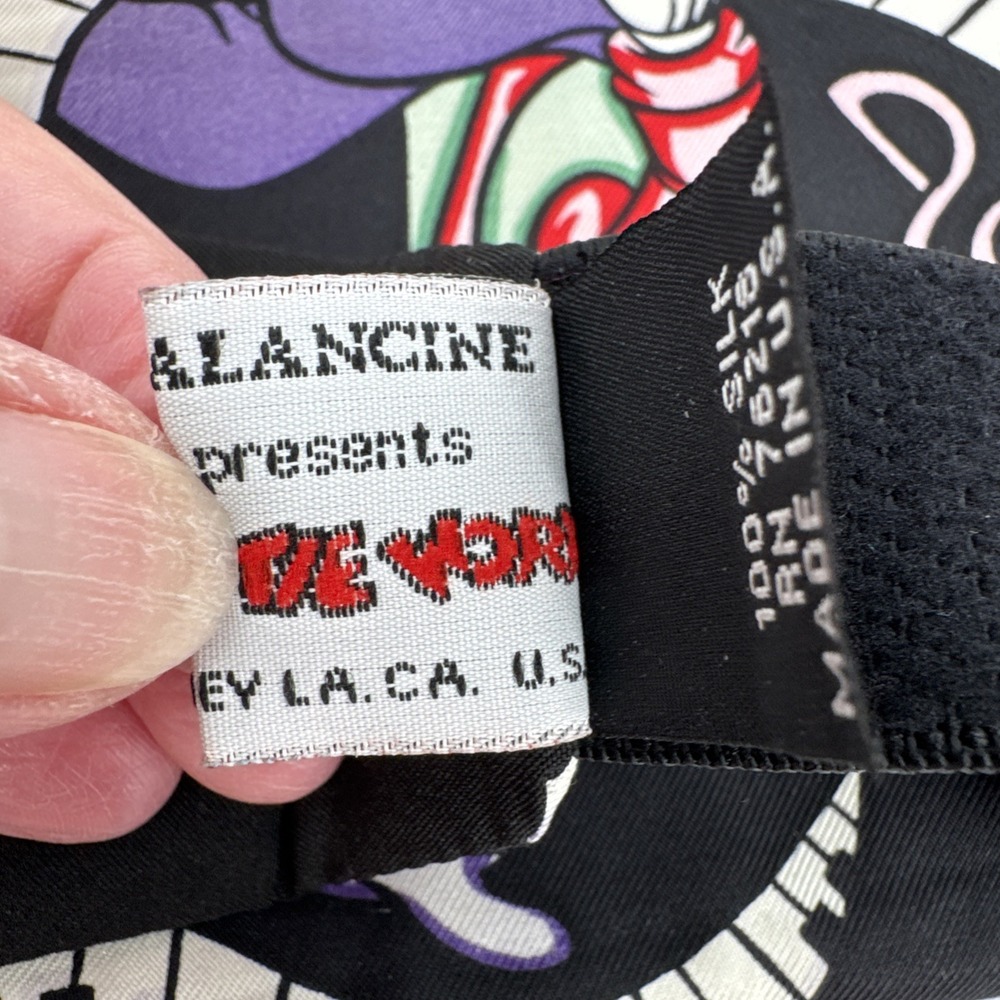 Goofy One-Man Band Tuxedo Cummerbund and Bowtie Set Pure Silk Disney Vintage USA - Picture 8 of 13